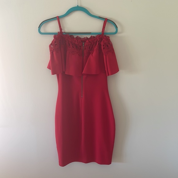 Short Red Semi-Formal Dress - Picture 3 of 5